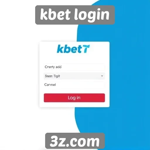 Acesso ao sistema de login do Kbet